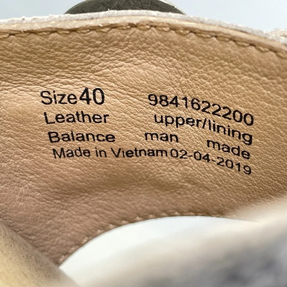 Dansko Sophie Wedge Sandals Womens Size 40 US 9.5 Gray Leather Comfort Shoes